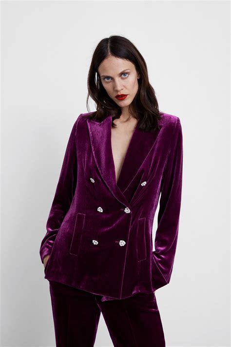 zara womens blazer|zara velvet blazer ladies.